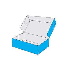 Custom Four Corner Cake Box