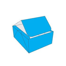 Custom Four Corner With Display Lid Boxes