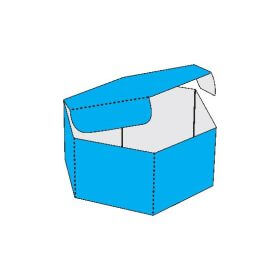 Custom Hexagon Two Piece Boxes